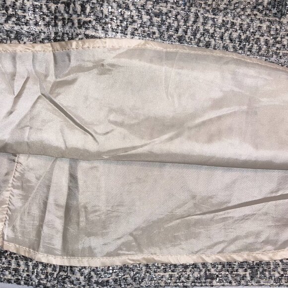 J.O.A. Silver Metallic Sleeveless Fit & Flare Party Dress – Size L - Picture 12 of 13